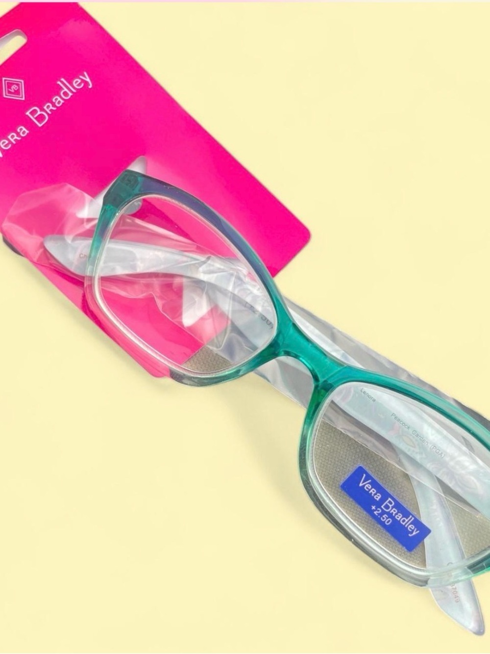 Vera Bradley Kids Teal/Turquoise Reading Glasses